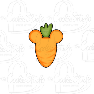 Cortador de Galleta Zanahoria Orejas