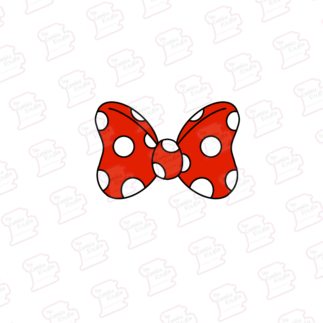 Cortador de Galleta Moño Minnie Mouse