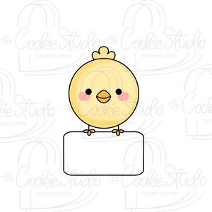 Cortador de Galleta Placa Pollito Circular