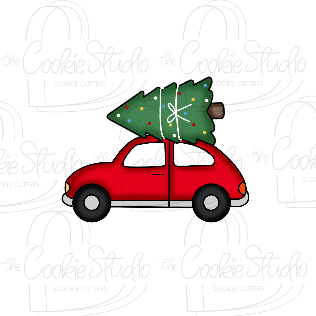 Cortador de Galleta Coche con Pino