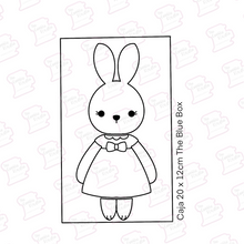 Cargar imagen en el visor de la galería, Set Cortadores de Galleta Conejita Vestido (3 Piezas)
