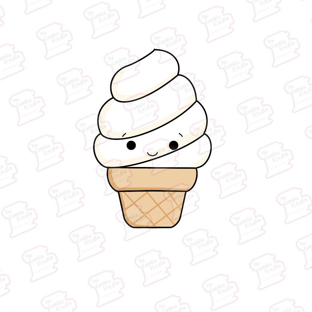 Cortador de Galleta Helado de Chorro
