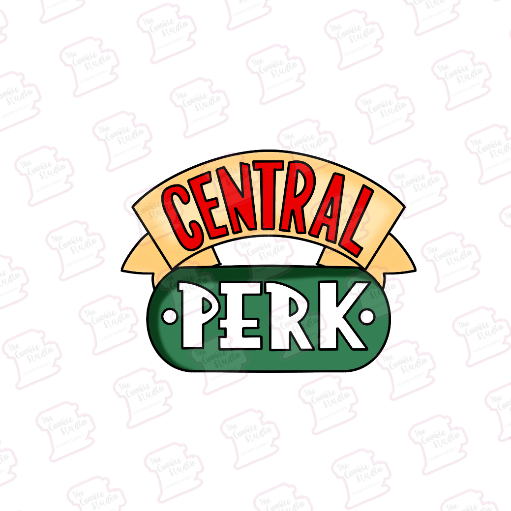 Cortador de Galleta Logo Central Perk Friends