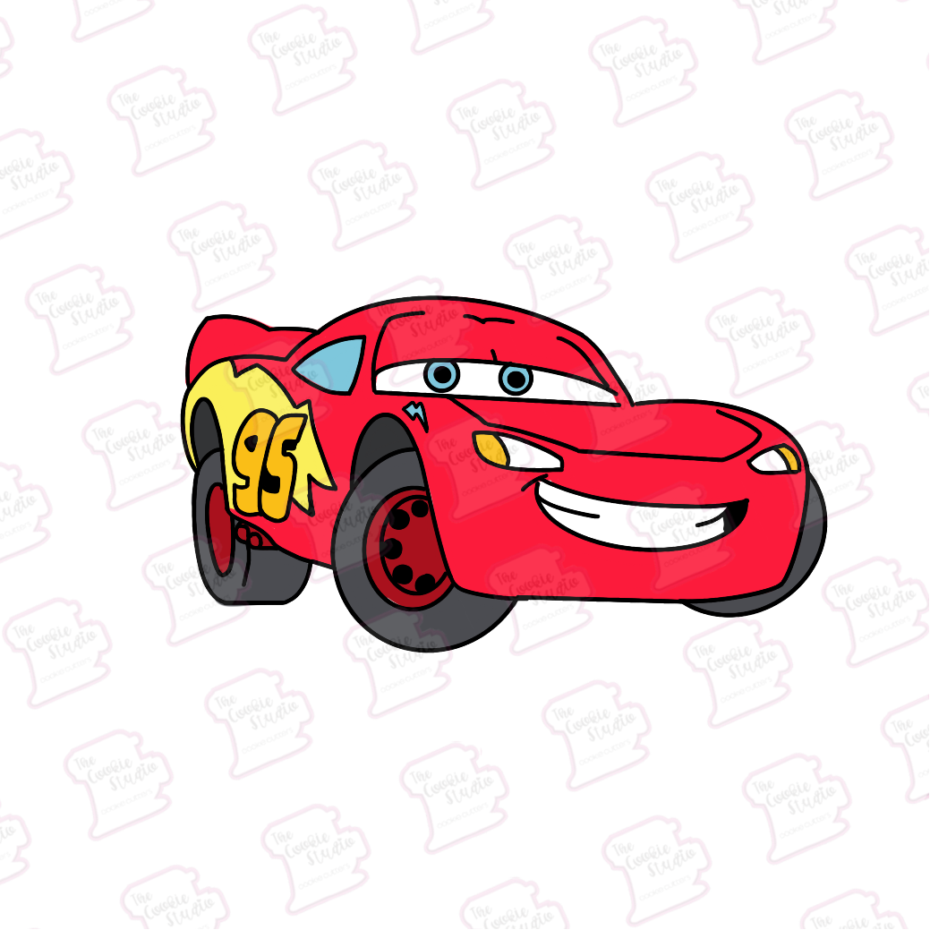 Cortador de Galleta Rayo McQueen