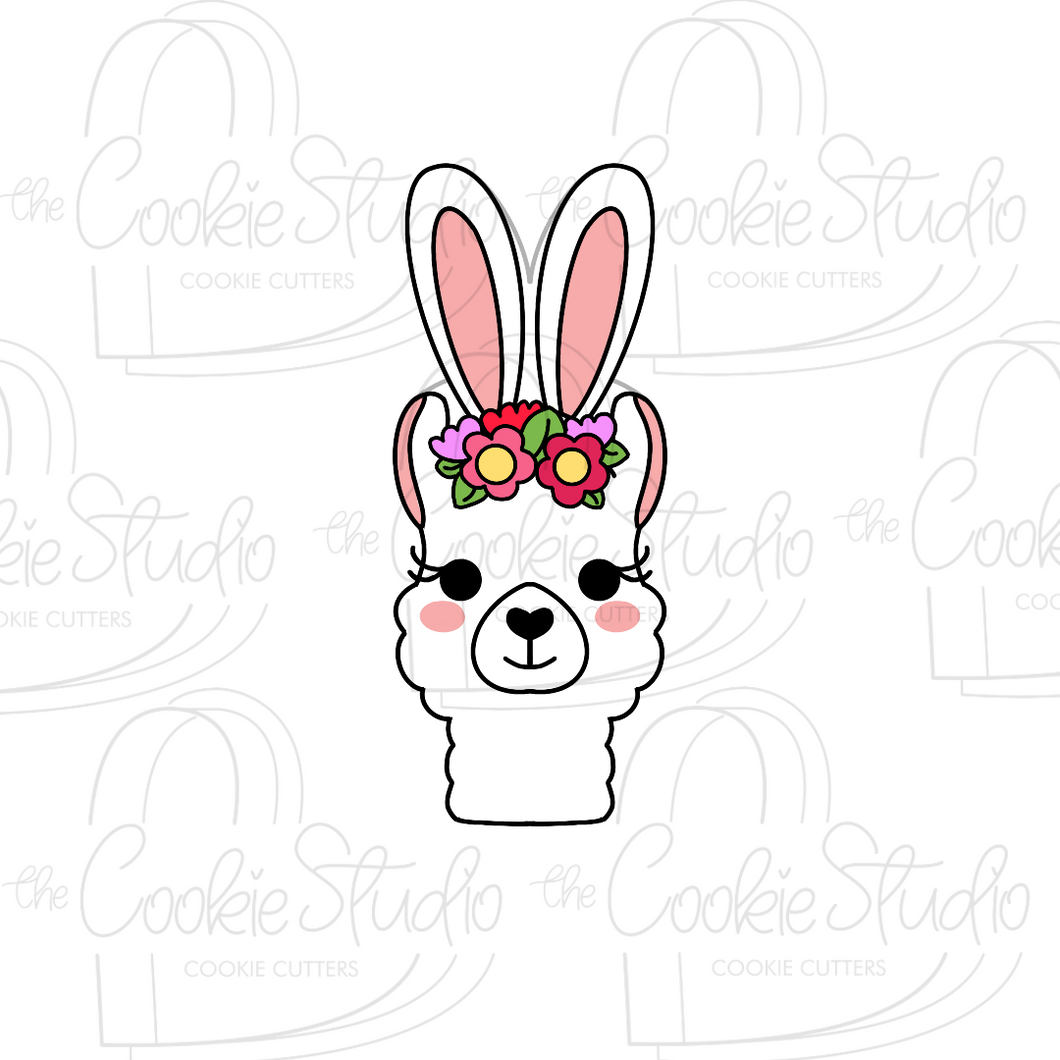 Cortador de Galleta Llama Pascua