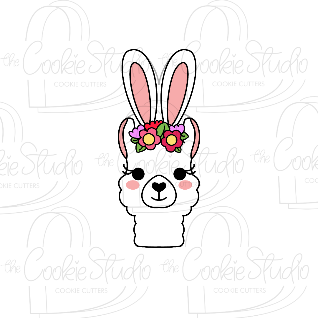 Cortador de Galleta Llama Pascua