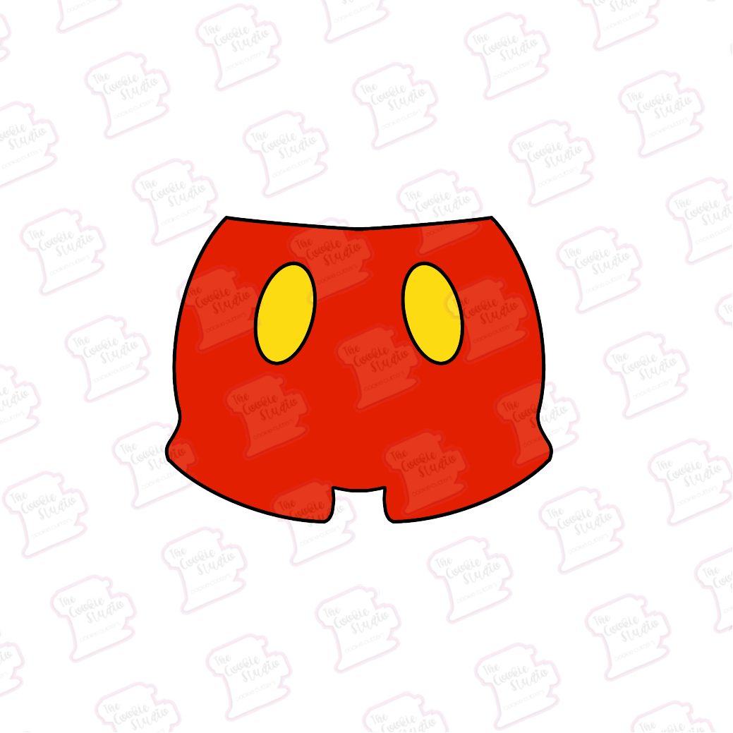 Cortador de Galleta Shorts Mickey Mouse
