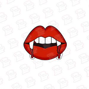 Cortador de Galleta Labios Vampiro