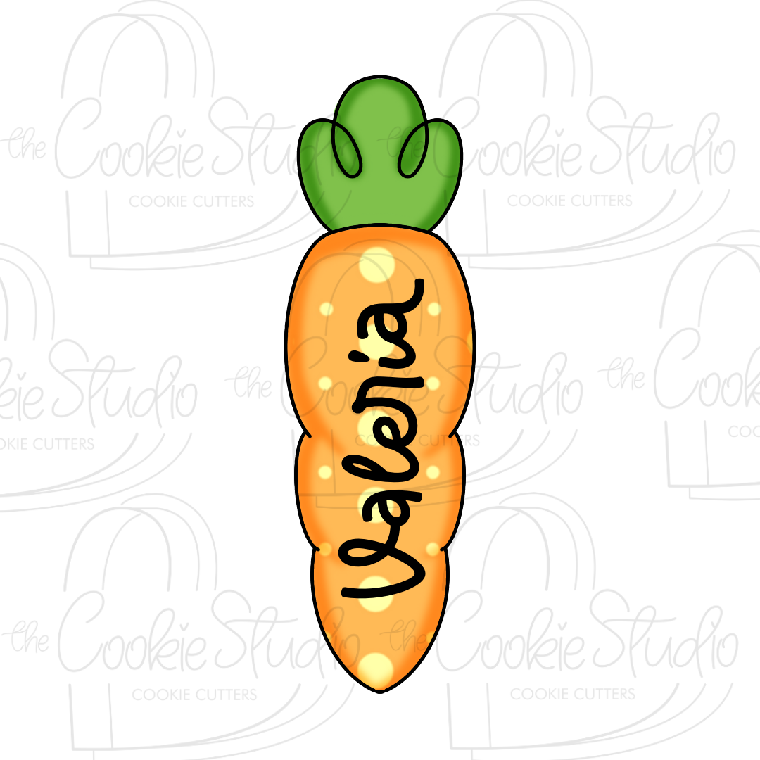 Cortador de Galleta Zanahoria Alta
