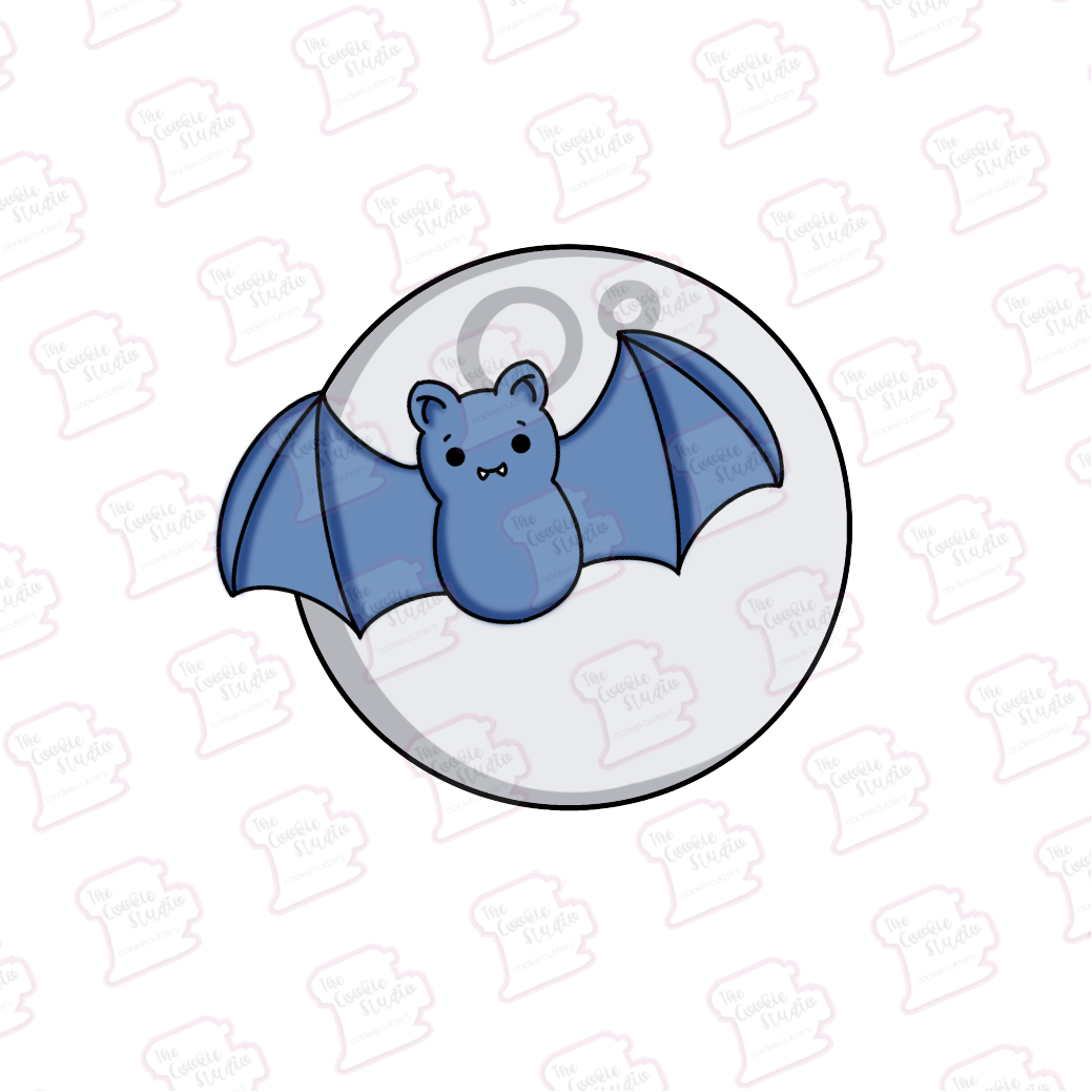 Cortador de Galleta Luna y Murciélago