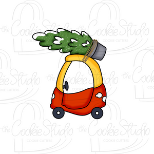 Carrito Navideño - STL FILE DIGITAL PRODUCT