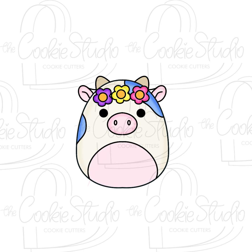Cortador de Galleta Vaquita Felpa