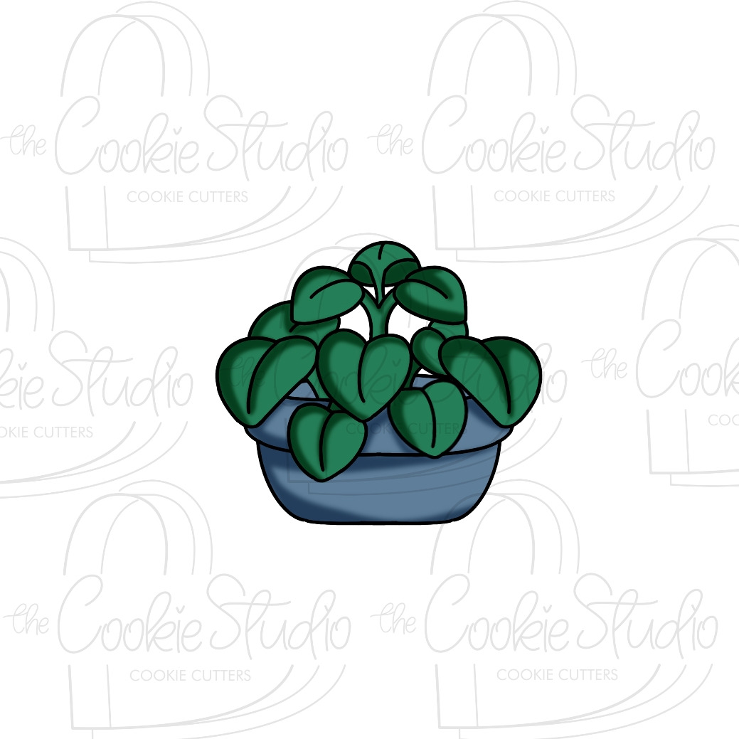 Cortador de Galleta Planta Peperomia
