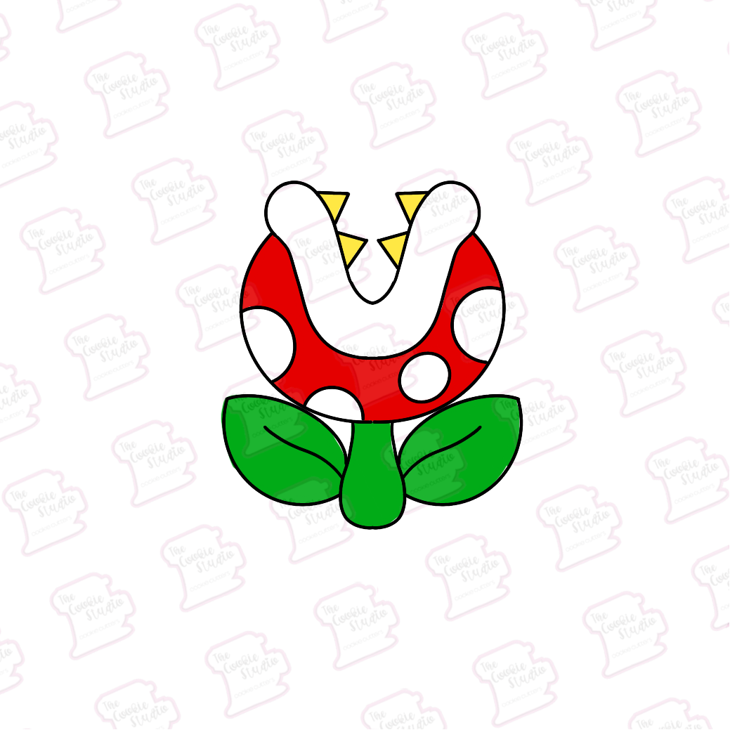 Cortador de Galleta Planta Piraña