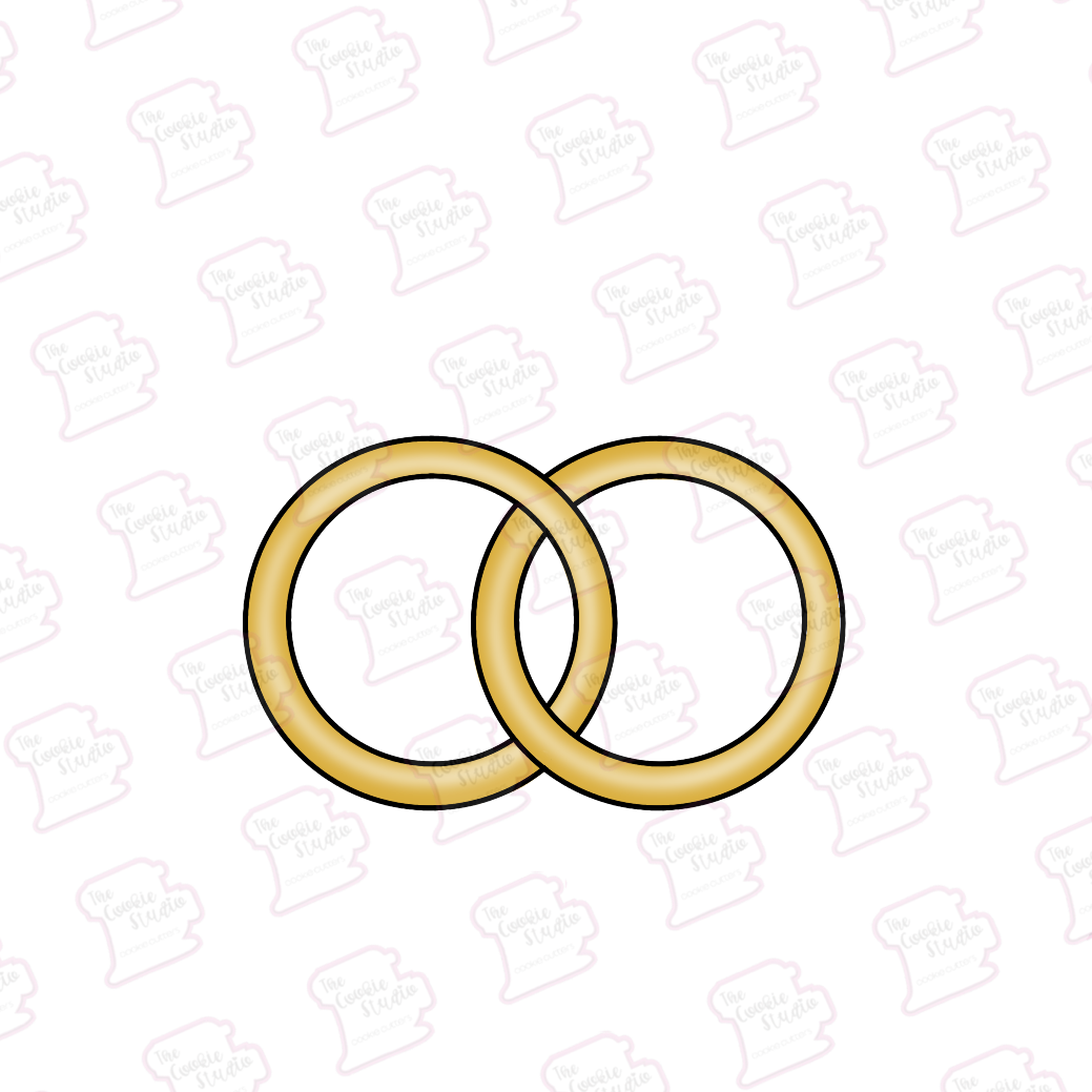Cortador de Galleta Anillos Compromiso El y El
