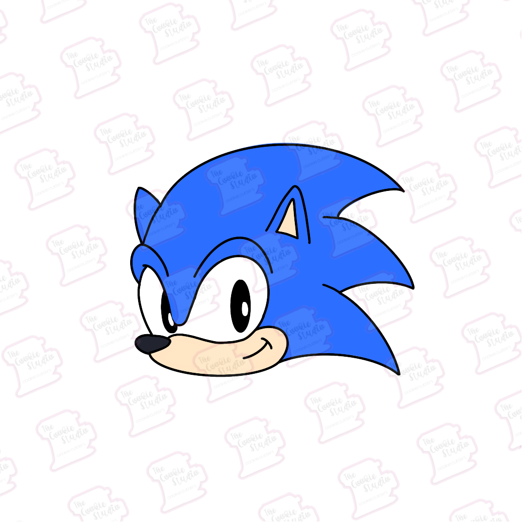 Cortador de Galleta Erizo Azul