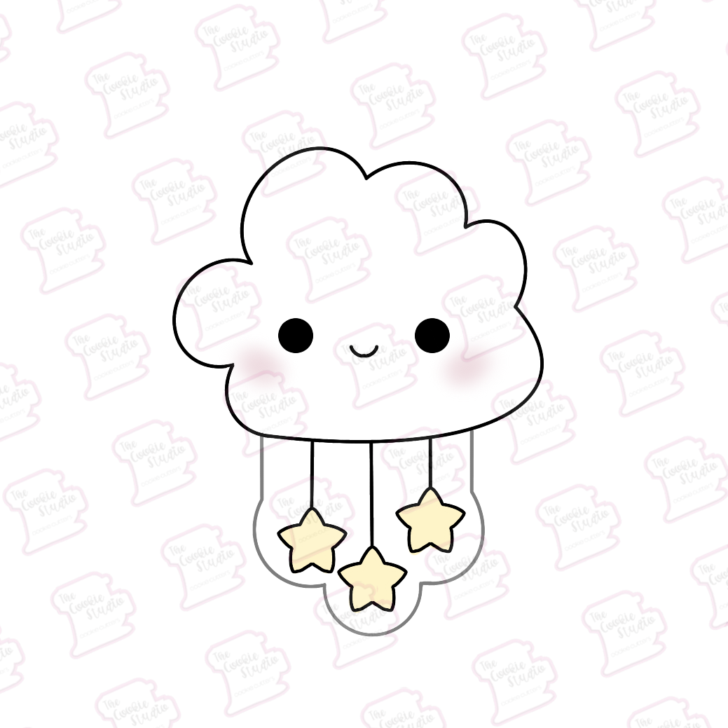 Cortador de Galleta Colgante Nube