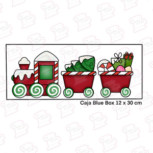 Set de Cortadores de Galleta Trenecito Navideño (3 piezas)