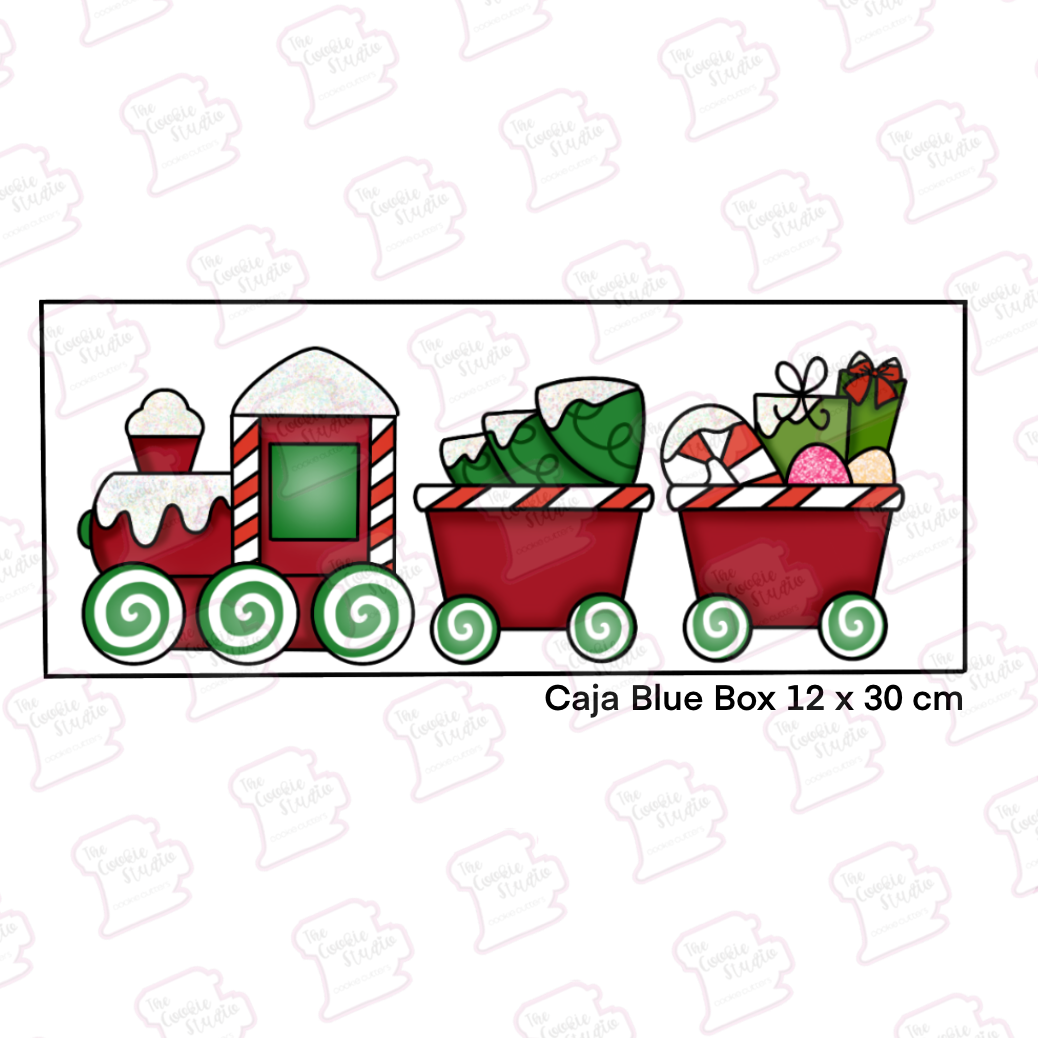 Set de Cortadores de Galleta Trenecito Navideño (3 piezas)