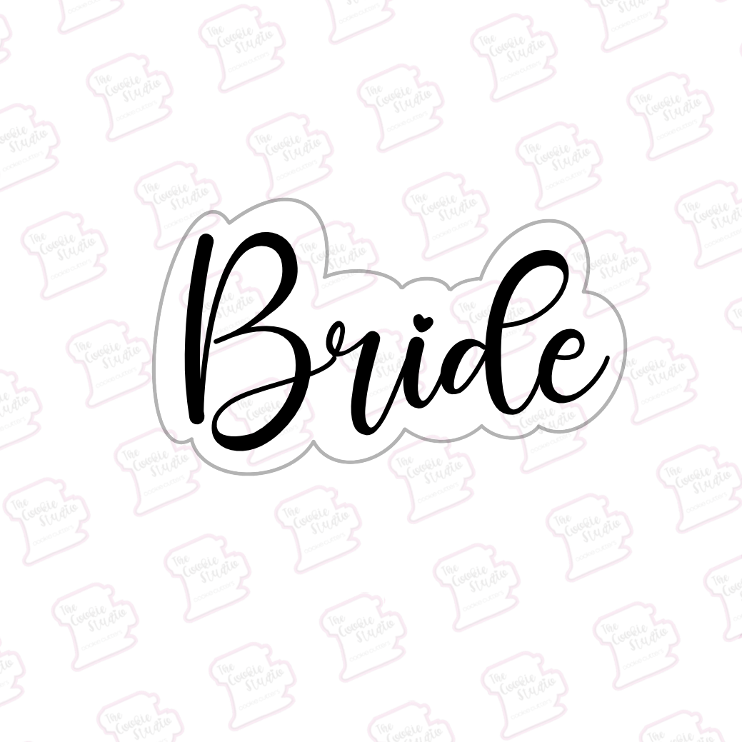 Cortador de Galleta Letras Bride