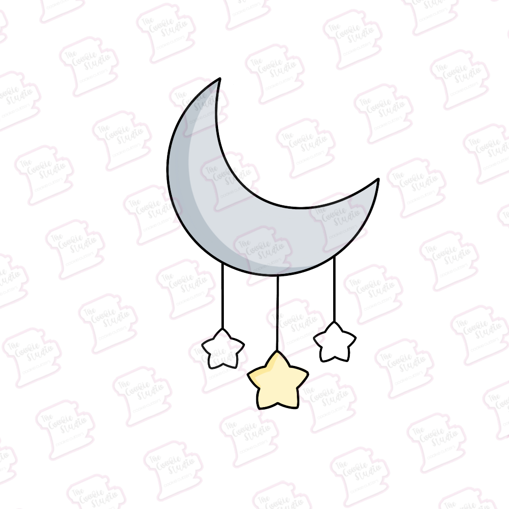 Cortador de Galleta Colgante Luna