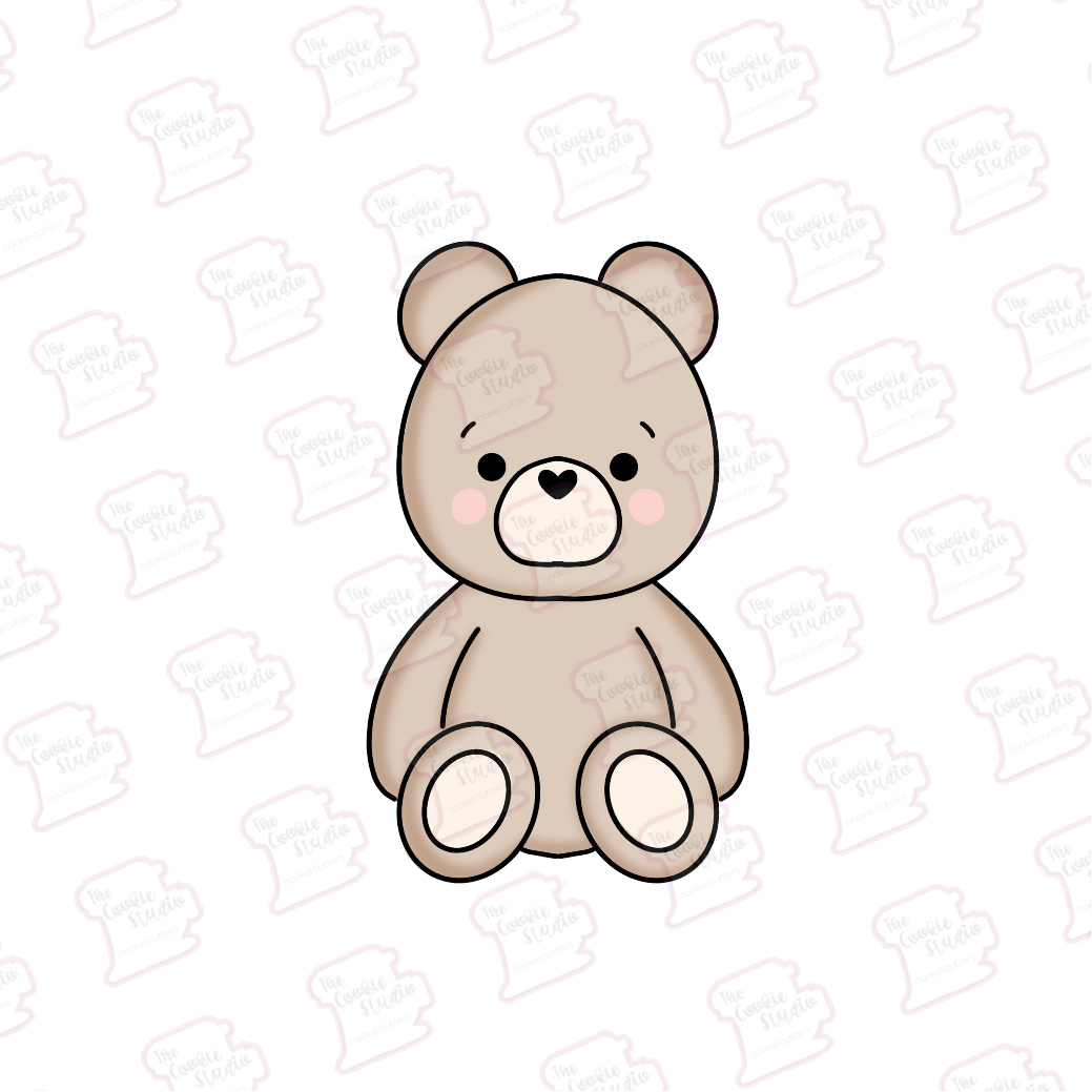 Cortador de Galleta Oso Peluche Alto