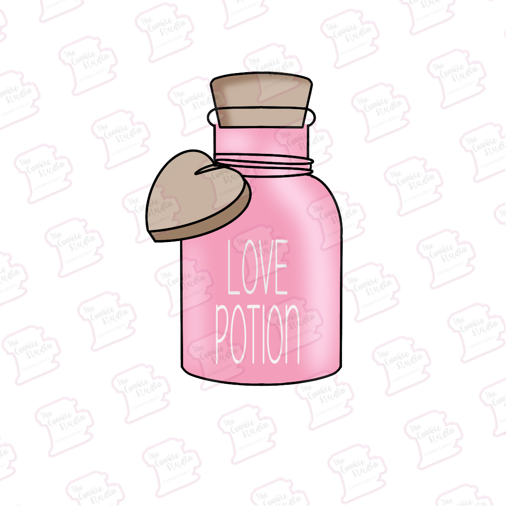Cortador de Galleta Poción de Amor