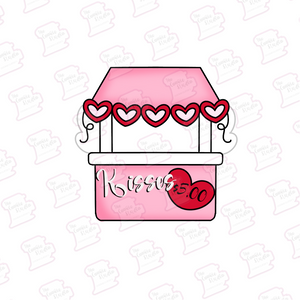 Cortador de Galleta Stand Besos