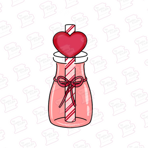 Cortador de Galleta Bebida San Valentín