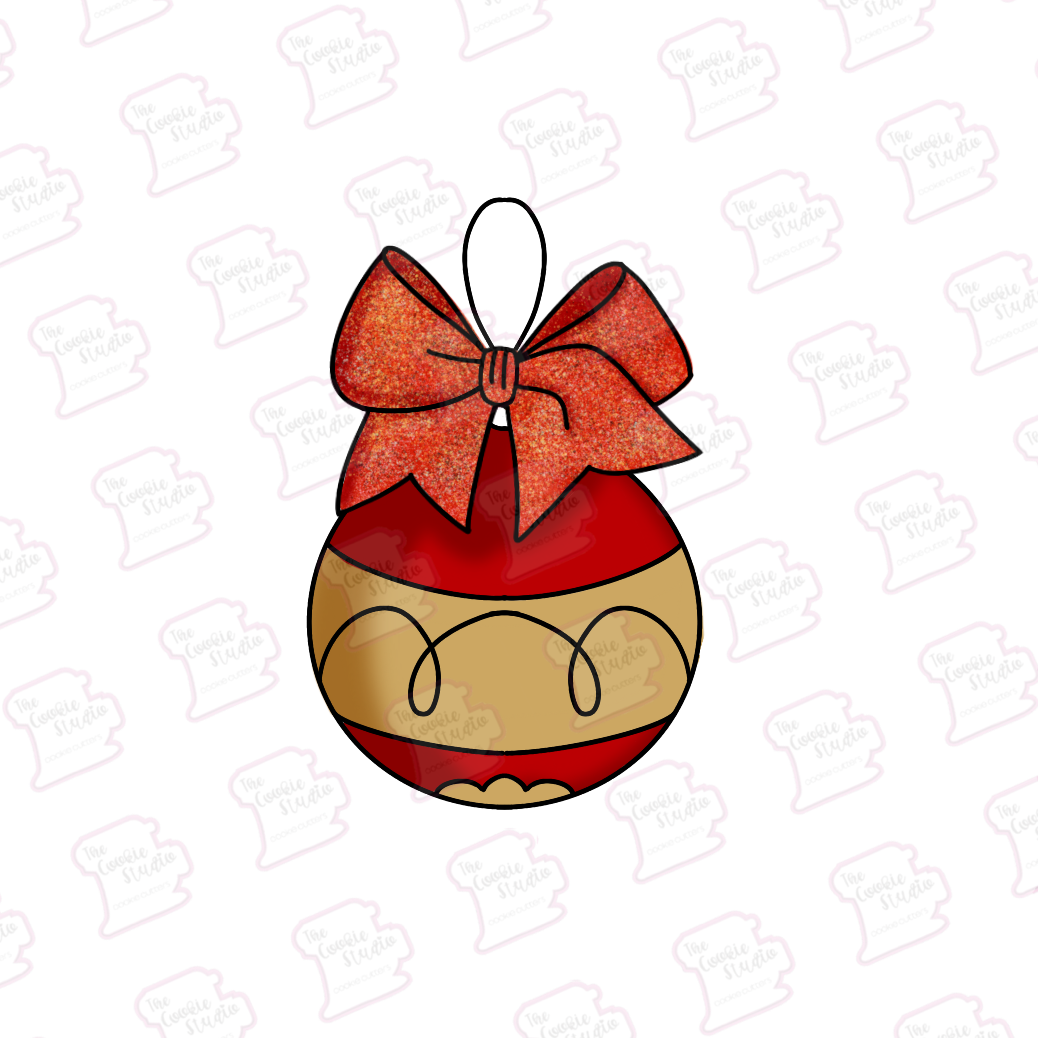 Cortador de Galleta Esfera con Moño
