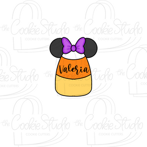 Cortador de Galleta Candy Corn Moño Orejas
