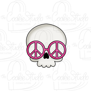 Calavera Lentes Peace - STL FILE DIGITAL PRODUCT