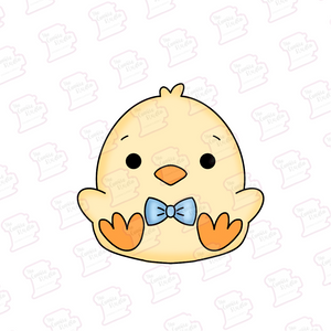 Cortador de Galleta Pollito Corbatín