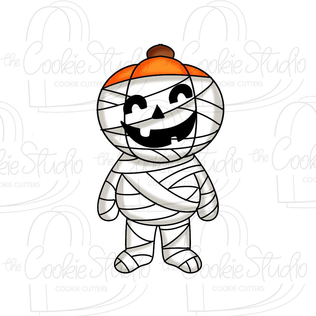 Cortador de Galleta Momia Calabaza