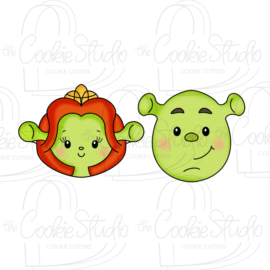 Set Pareja de Ogros - STL FILE DIGITAL PRODUCT