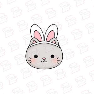 Cortador de Galleta Gato Diadema Orejas