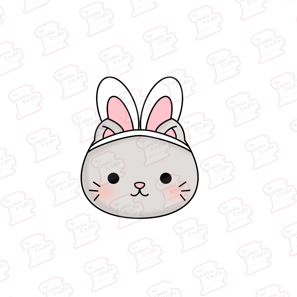 Cortador de Galleta Gato Diadema Orejas