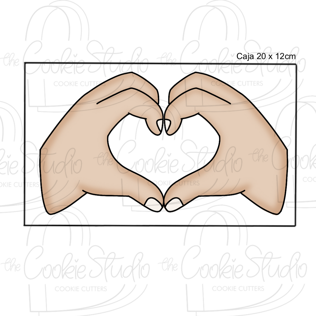 Cortador de Galleta Mano Corazón (1 Pieza Mano Derecha)