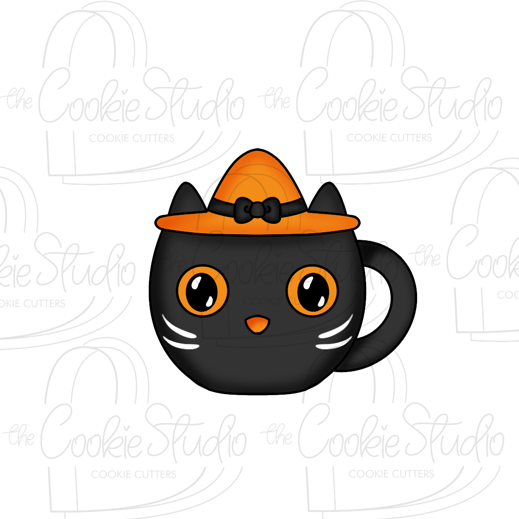 Cortador de Galleta Taza Gato