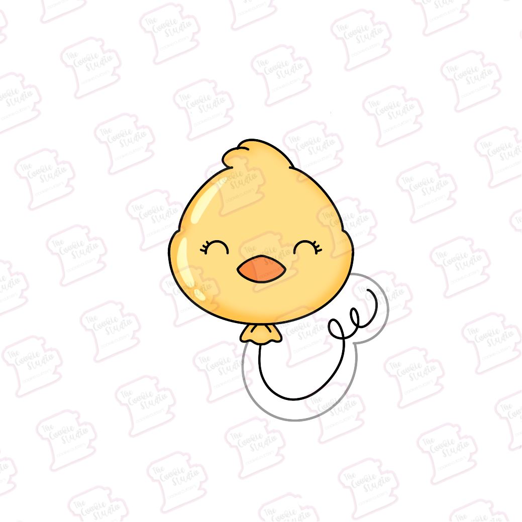 Cortador de Galleta Globo Pollito