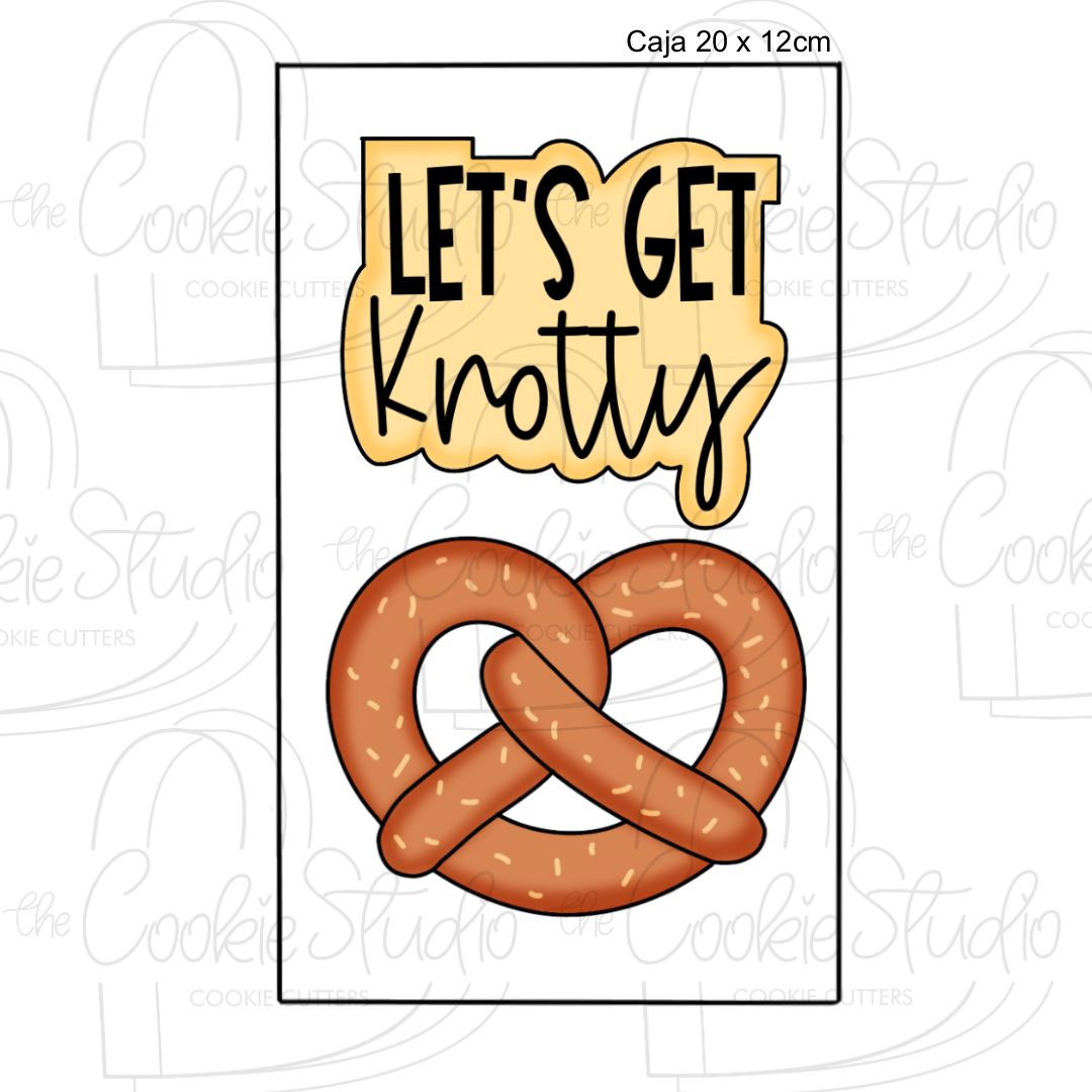 Set Cortadores de Galleta Let's Get Knotty