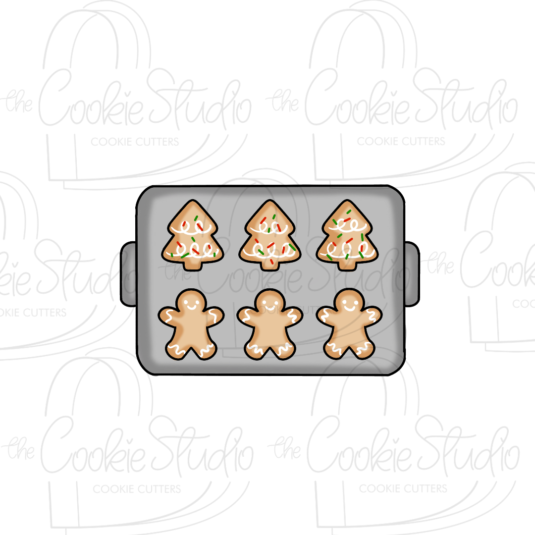 Cortador de Galleta Charola Galletas