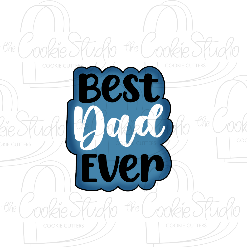 Cortador de Galleta Best Dad Ever