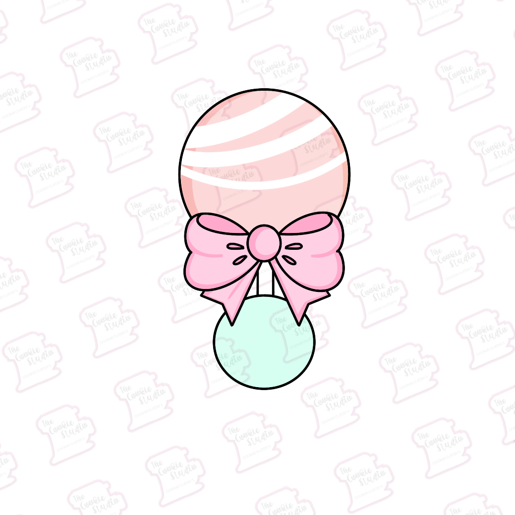 Cortador de Galleta Sonaja con Moño