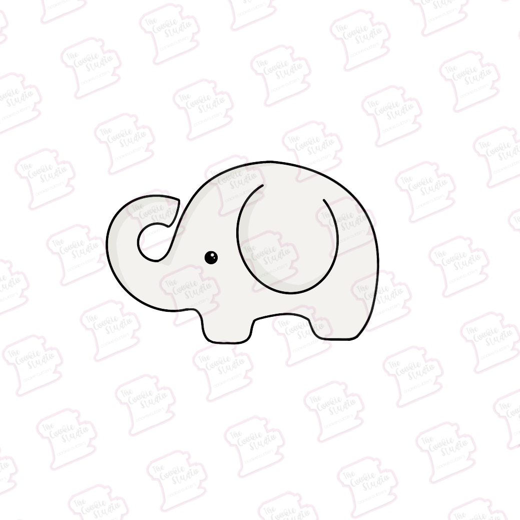 Cortador de Galleta Bebé Elefante