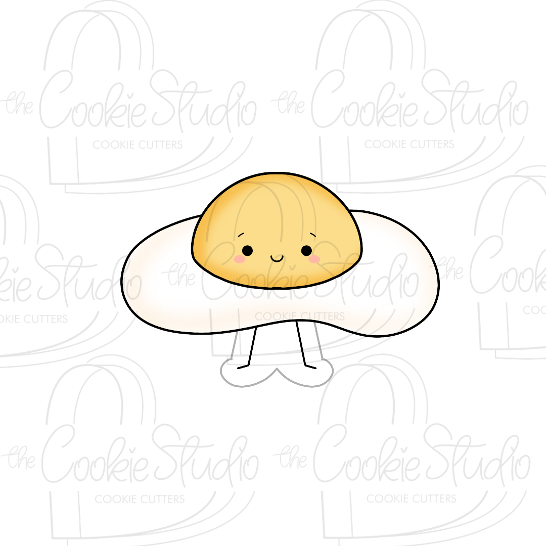 Cortador de Galleta Huevo Kawaii