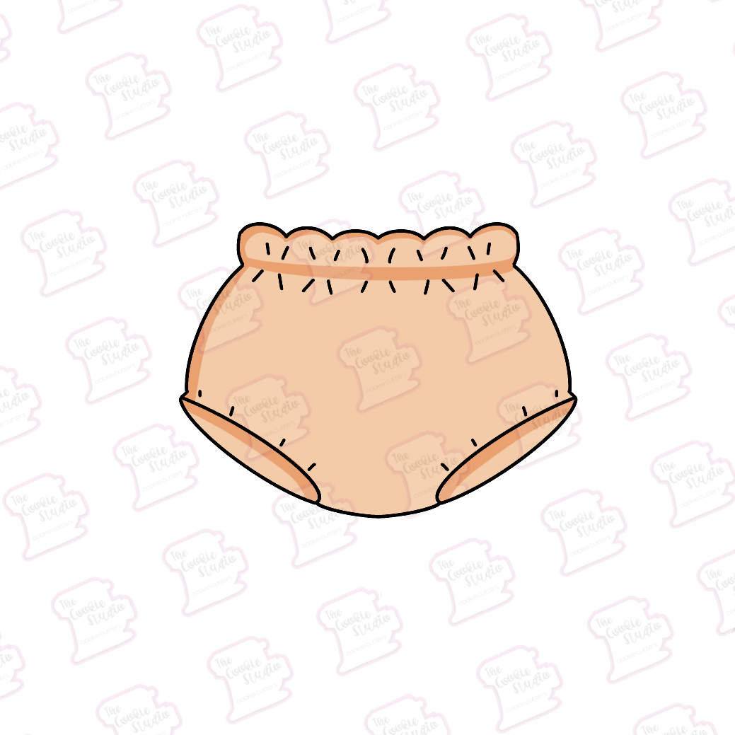 Cortador de Galleta Calzoncito Niña