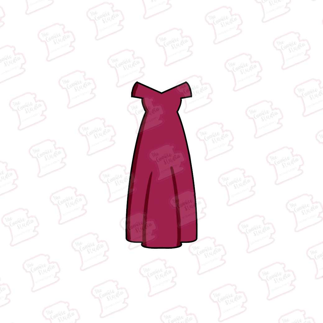 Cortador de Galleta Vestido Dama