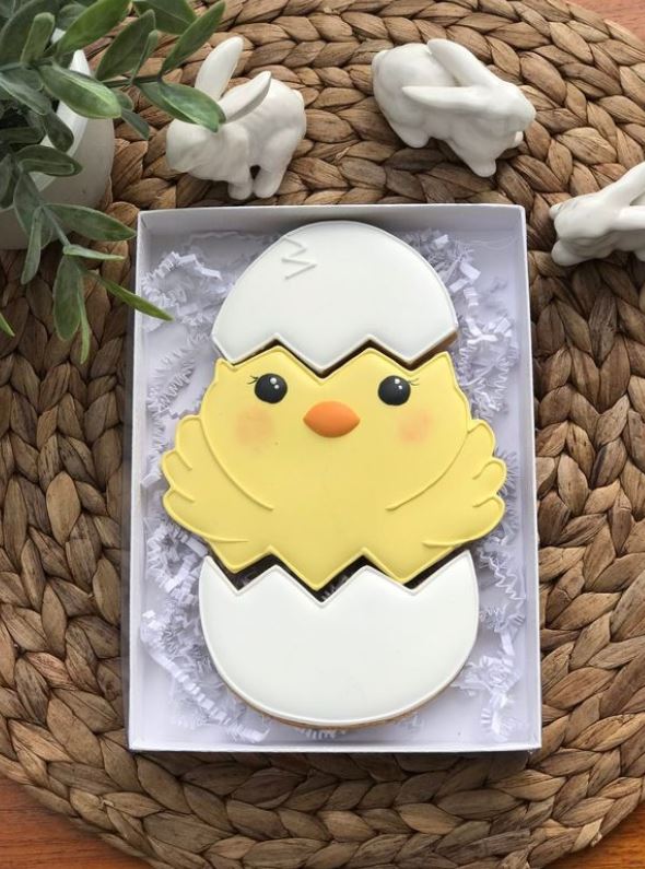 Set Cortadores de Galleta Pollito Cascarón Armable