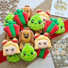 Cargar imagen en el visor de la galería, Set de Cortadores de Galleta Grinch (4 Piezas)
